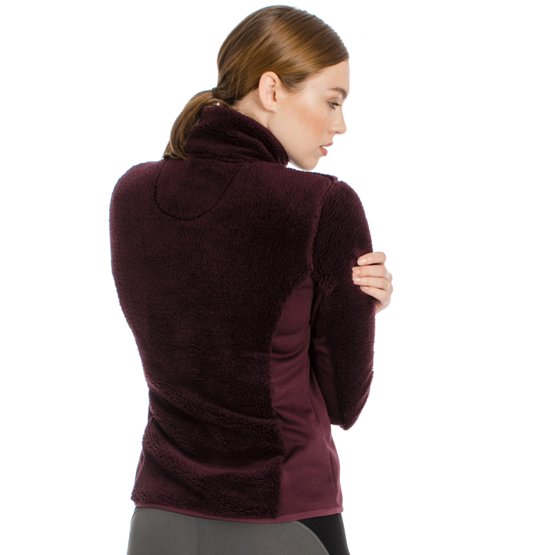 Horseware Ladies Cardi Cozy Fleece - Fig-1